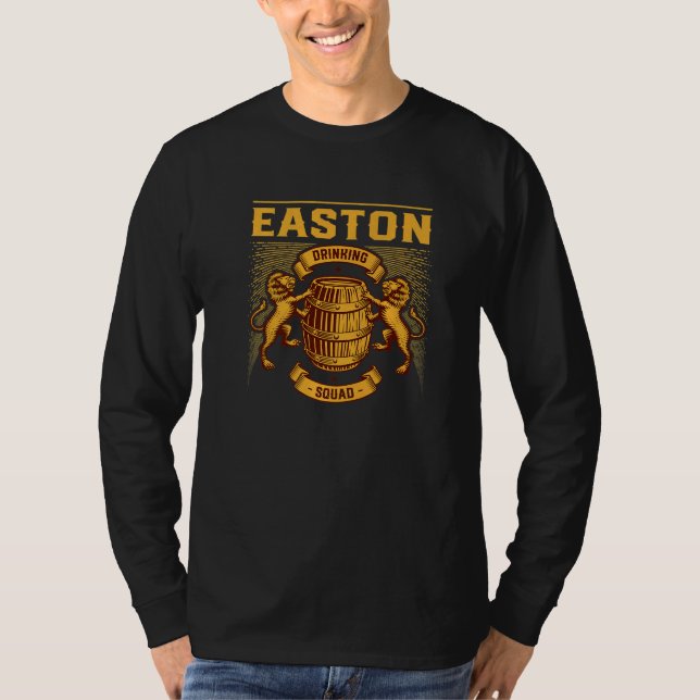 Easton Drink Squad Pennsylvania Homebrewing Pa T-Shirt (Vorderseite)