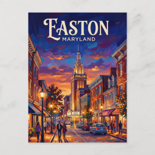 Easton, Maryland Maryland Postkarte