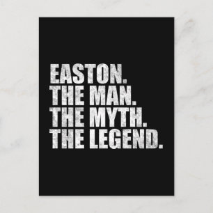 Easton Name, Easton Der Mann Der Mythos Die Legend Postkarte