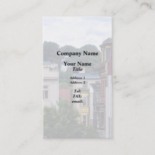 Easton PA - Ansicht aus Fenster Visitenkarte