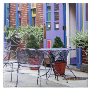 Easton PA - Außensitze Fliese