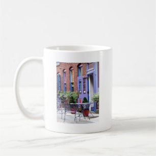 Easton PA - Außensitze Kaffeetasse