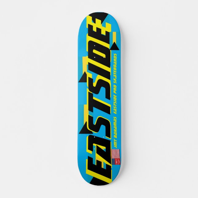 EASTSIDE JMT BAHAMAS 7 3/4" Skateboard Deck (Vorne)
