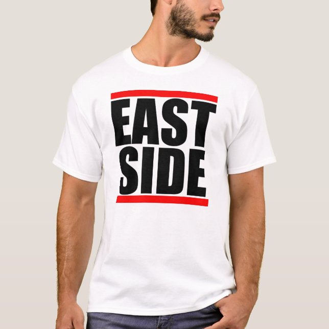 Eastside weißes T-Shirt (Vorderseite)
