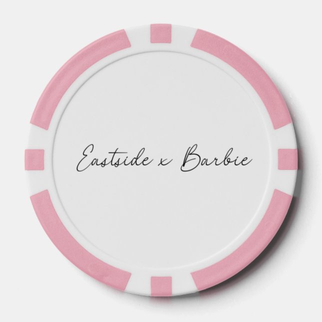 Eastside x Barbie Poker Chip (Vorderseite)