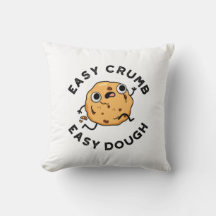 Easy Crumb Easy Dough Funny Cookie Puff Kissen