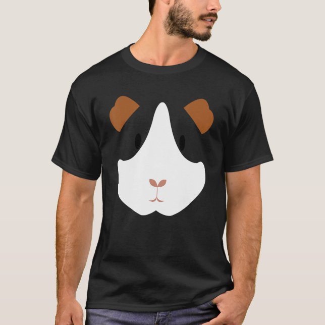 Easy Diy Halloween Costume  Guinea Pig T-Shirt (Vorderseite)