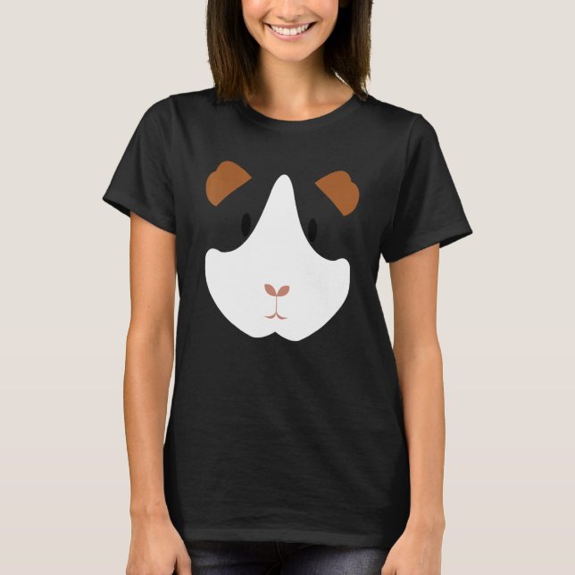 Easy Diy Halloween Costume  Guinea Pig T-Shirt (Vorderseite)