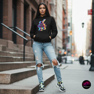 Easy Does It Easy Skateboard Grafik Hoodie