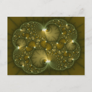 Easy Gro Fractals Postkarte