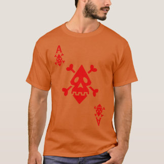 Easy Halloween Playing Kostüm Ass von Diamanten T-Shirt