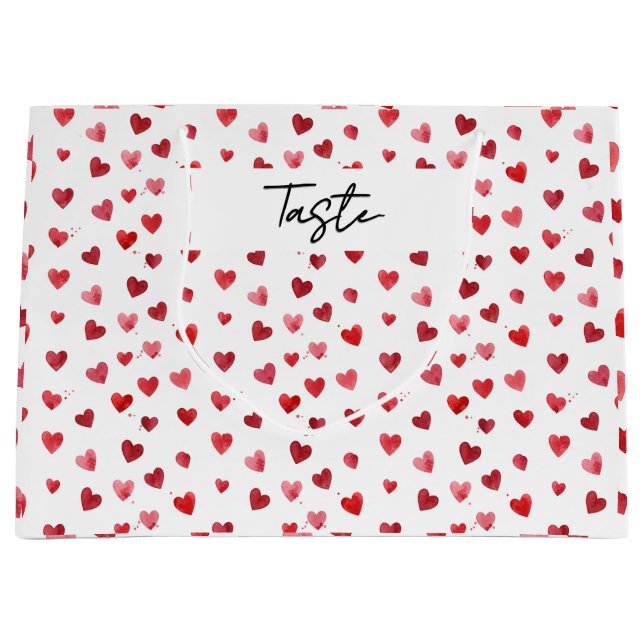 Easy Ideas Valentines gift for boyfriend Große Geschenktüte (Vorderseite)