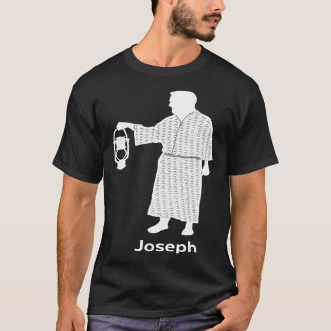 Easy Joseph Costume Christmas Pageant Live Nativit T-Shirt (Vorderseite)