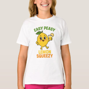 Easy Peasy Lemon Shirt Lemon Squeezy T-Shirt