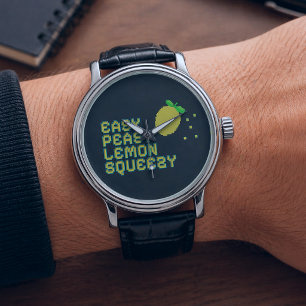 Easy Peasy Lemon Squeezy Apple Watch Armband Armbanduhr