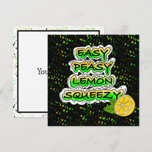 Easy Peasy Lemon Squeezy   Förderung