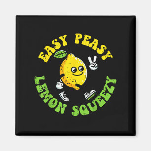 Easy Peasy Lemon Squeezy Frieden Lustiger Spruch M Magnet