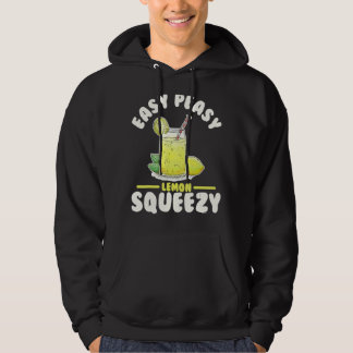 Easy Peasy Lemon Squeezy Lemonade Juice Stand Lemo Hoodie