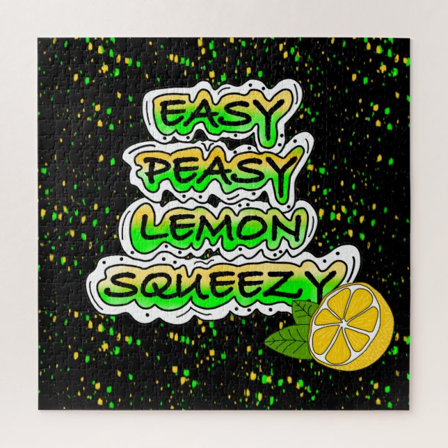 Easy Peasy Lemon Squeezy Puzzle (Vertikal)