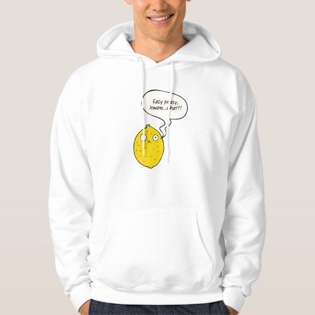 Easy Peasy Lemon Was?! Sweatshirt (Vorderseite)
