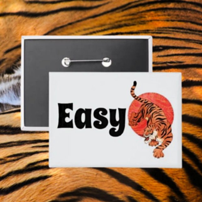 Easy Tiger Button – Wild und Lustig (Von Creator hochgeladen)