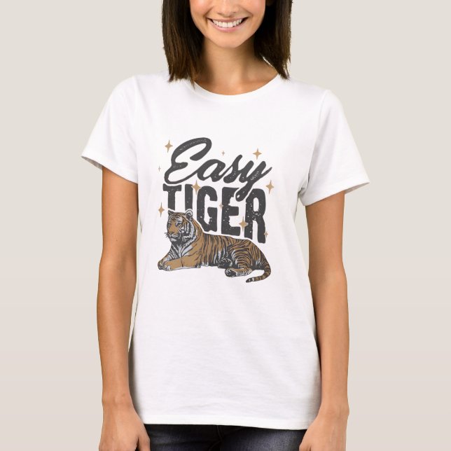 "Easy Tiger Design" T-Shirt (Vorderseite)