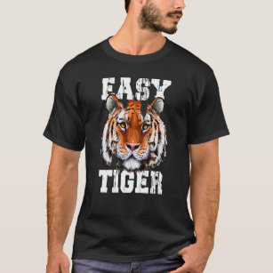 Easy Tiger Fearless Bengalisch Tiger Face Graphic T-Shirt
