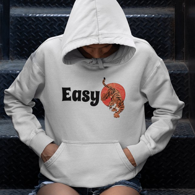Easy Tiger Hoodie - Sarcastic Comfort (Von Creator hochgeladen)