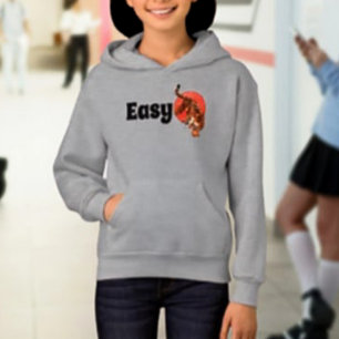 "Easy Tiger" Lustiger Kinderhoodie – Fette Typogra Hoodie