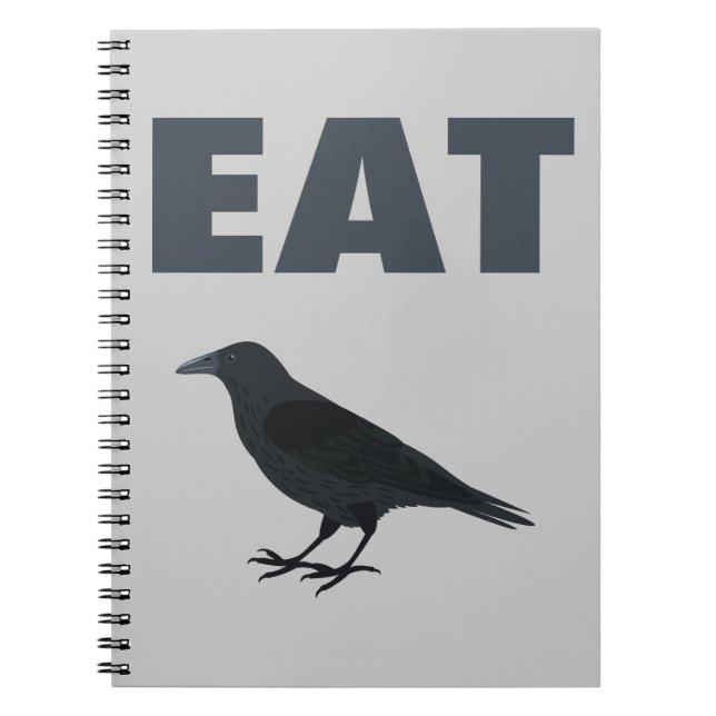 Eat Crow Notizblock (Vorderseite)