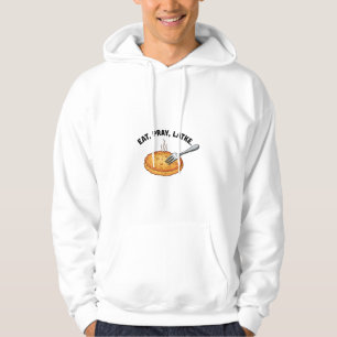 Eat Pray Latke Jewish Hanukkah Latke Lovers Hoodie
