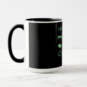 Eat Sleep Act Repeat - Schauspiel T Actors Tasse