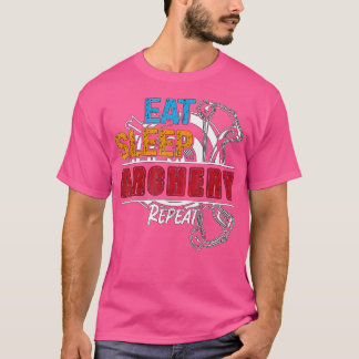 Eat Sleep Archery Wiederholung Shooting Crossbow H T-Shirt