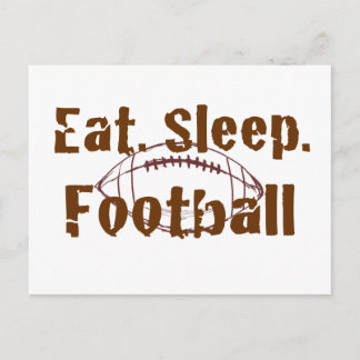 Eat.Sleep.Football 08 Postkarte