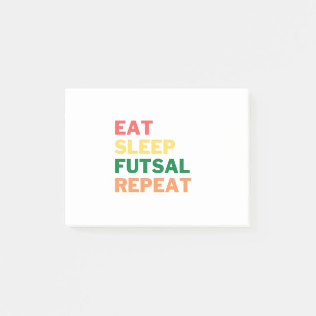 EAT_SLEEP_FUTSAL_REPEAT__1_-removebg-preview (1.p) Post-it Klebezettel (Vorderseite)