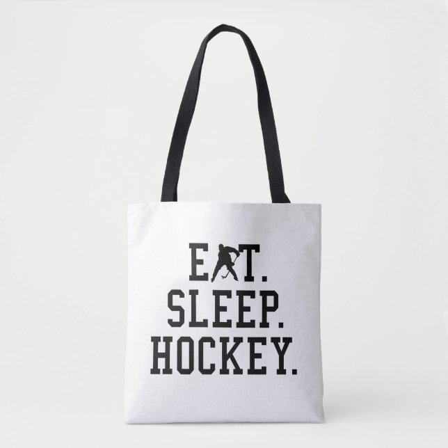 Eat Sleep Hockey - Hockey Liebhaber (Vorderseite)