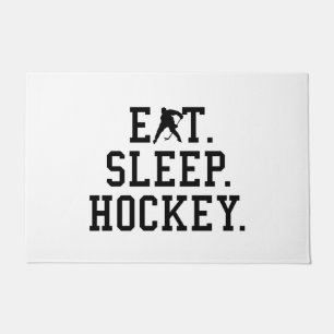 Eat Sleep Hockey - Hockey Liebhaber Fußmatte
