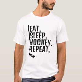 Eat Sleep Hockey Repeat T - Shirt
