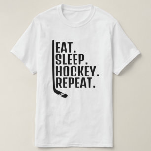 Eat Sleep Hockey Repeat T - Shirt