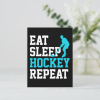 Eat Sleep Hockey Wiederholung