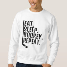 Eat Sleep Hockey Wiederholung