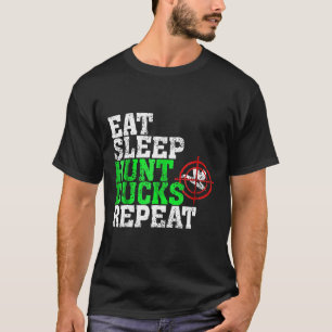 Eat Sleep Hunt Enten Repeat Entenjagd Shirt Gif