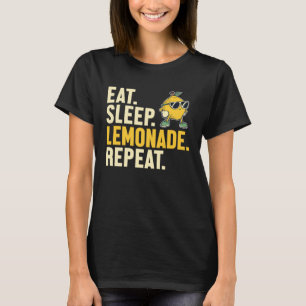 Eat Sleep Lemonade Wiederholung Business-Cardboard T-Shirt