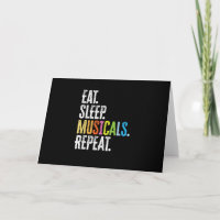Eat Sleep Musicals Wiederholung Schauspielerin Sän