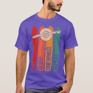 Eat Sleep Onewheel wiederholen T-Shirt