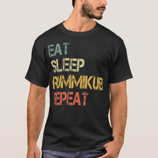 Eat Sleep Rummikub Wiederholen Funny Player Game N T-Shirt