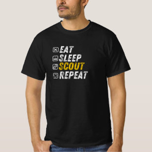 Eat Sleep Scout - Funny Scouft T-Shirt
