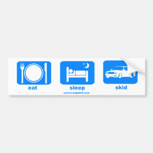 eat_sleep_skid autoaufkleber