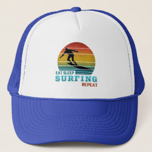 Eat Sleep Surfing Repeat Port Authority® Backpack Truckerkappe