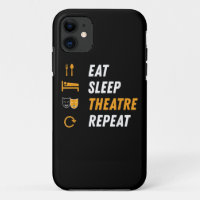Eat Sleep Theater Wiederholung - Funny Musical Gra